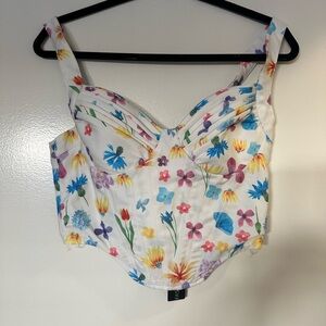 Floral Print Women's Top